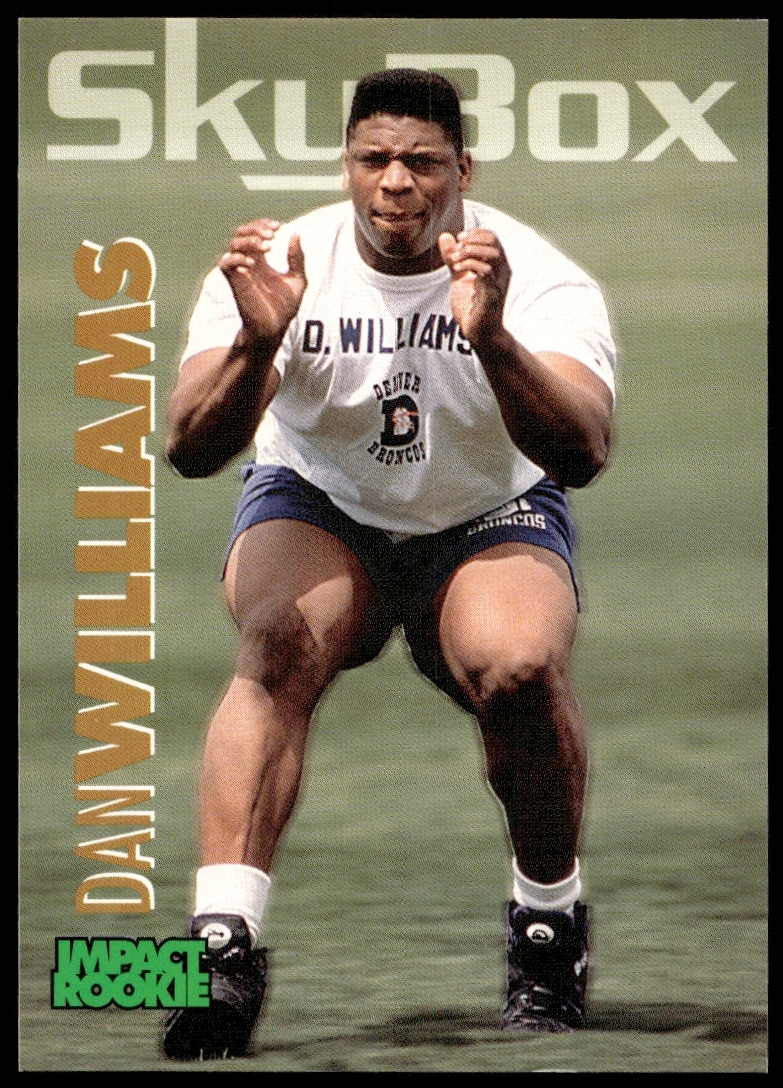 1993 SkyBox Impact Dan Williams #371 (Front)