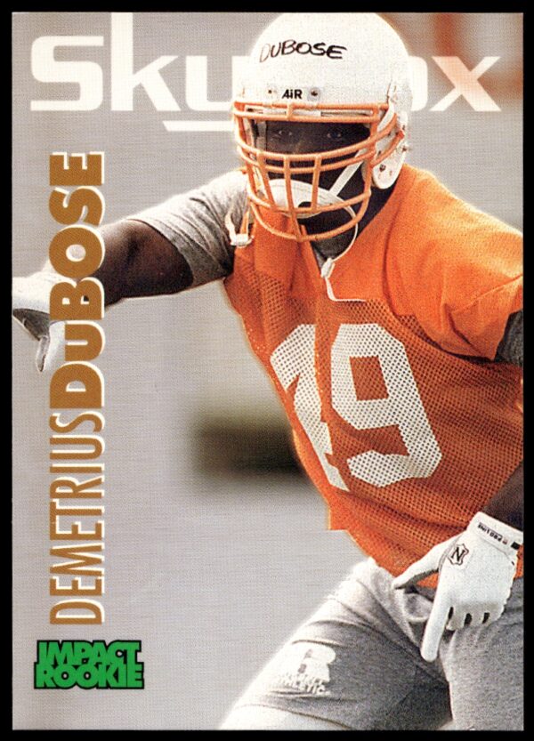 1993 SkyBox Impact Demetrius DuBose #392 (Front)