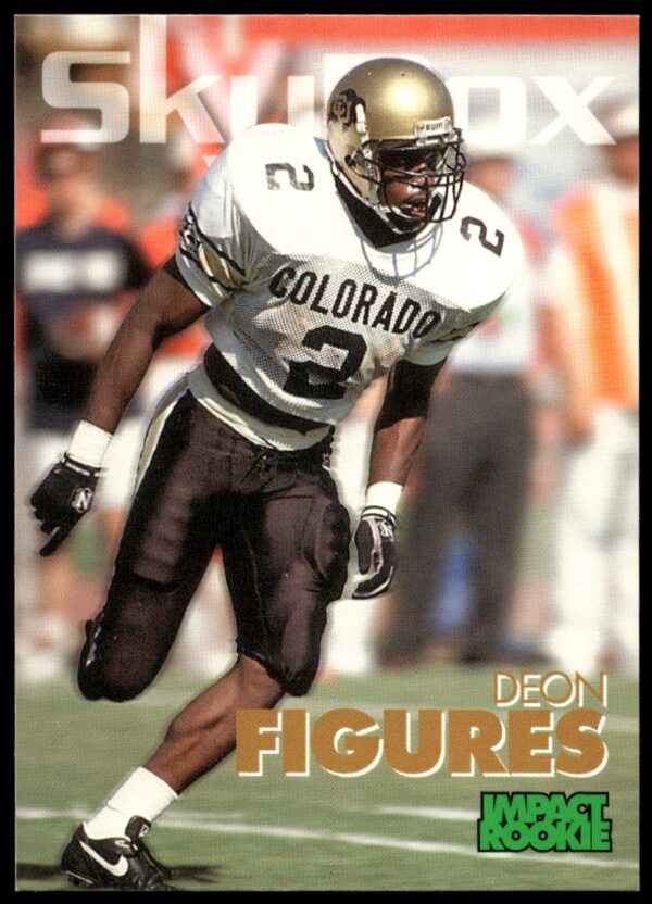 1993 SkyBox Impact Deon Figures #382 (Front)