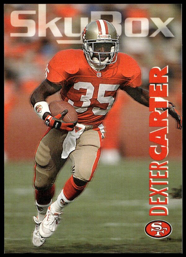 1993 SkyBox Impact Dexter Carter #297 (Front)