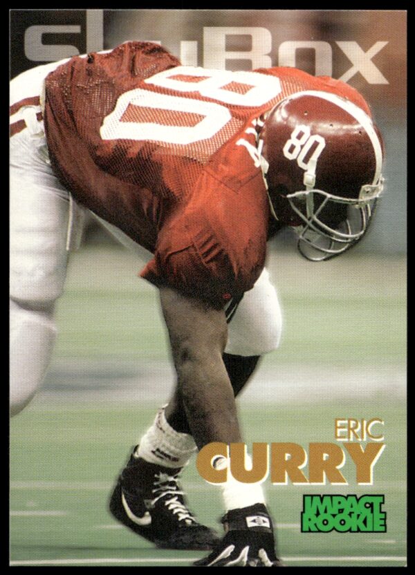 1993 SkyBox Impact Eric Curry #366 (Front)