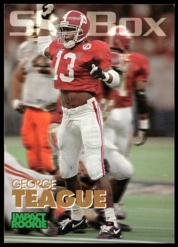 1993 SkyBox Impact George Teague #387 (Front)