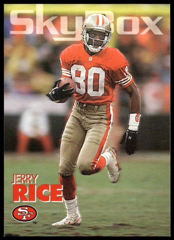 1993 SkyBox Impact Jerry Rice #293 (Front)