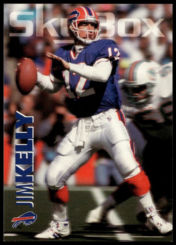 1993 SkyBox Impact Jim Kelly #19 (Front)