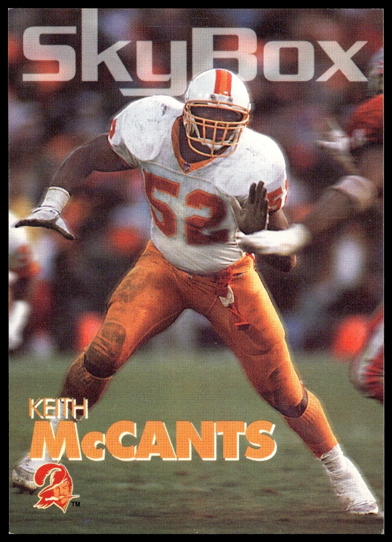 1993 SkyBox Impact Keith McCants #323 (Front)
