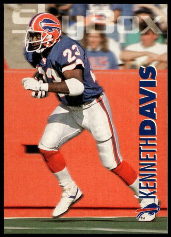 1993 SkyBox Impact Kenneth Davis #17 (Front)