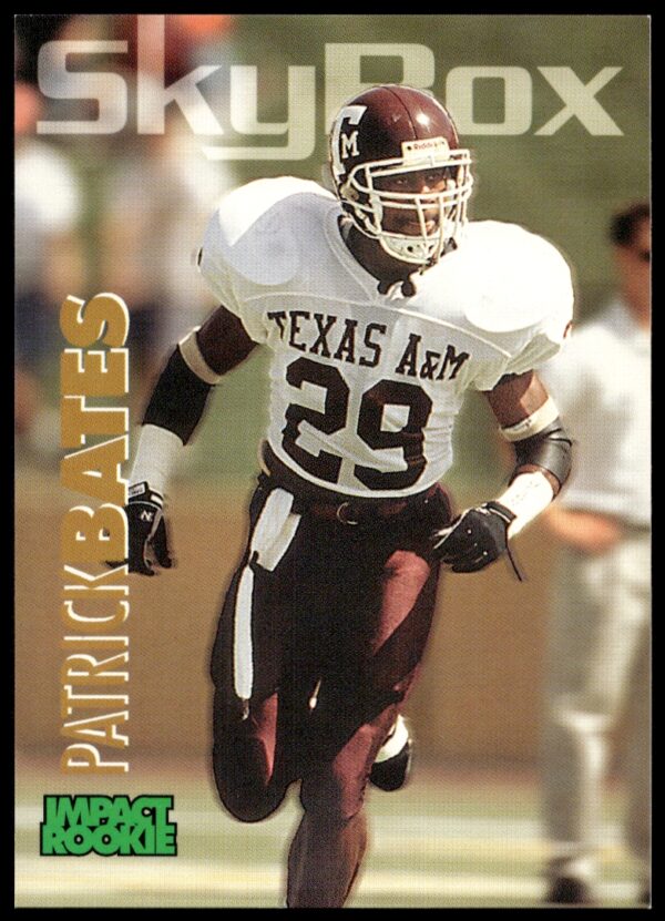 1993 SkyBox Impact Patrick Bates #372 (Front)