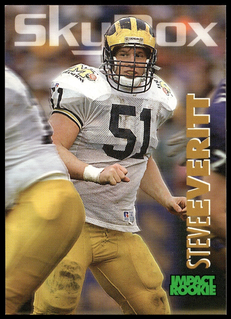 1993 SkyBox Impact Steve Everitt #374 (Front)