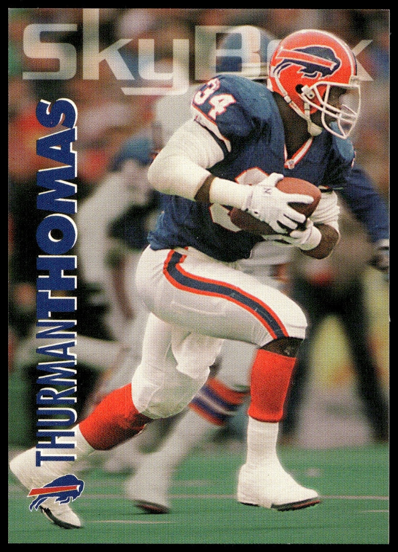 1993 SkyBox Impact Thurman Thomas #25 (Front)