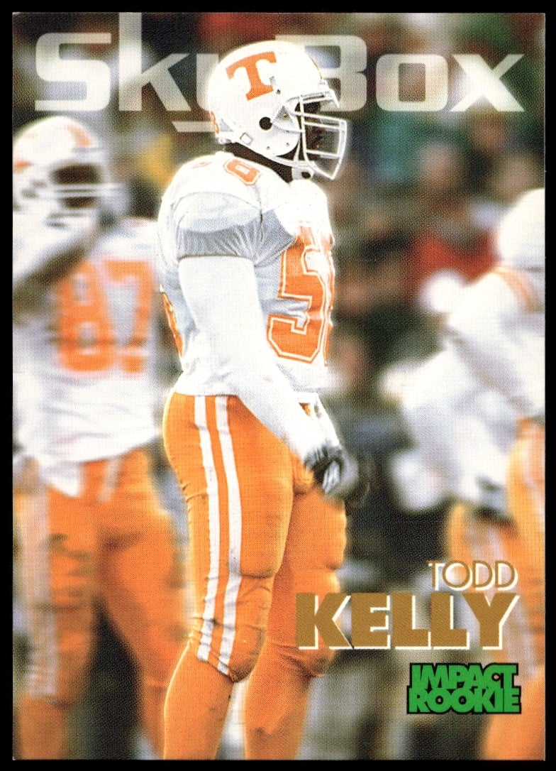 1993 SkyBox Impact Todd Kelly #385 (Front)
