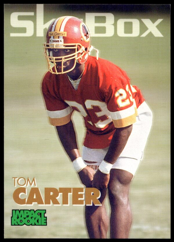 1993 SkyBox Impact Tom Carter #376 (Front)