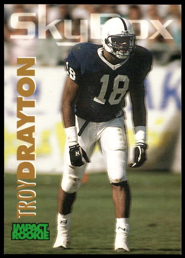 1993 SkyBox Impact Troy Drayton #397 (Front)