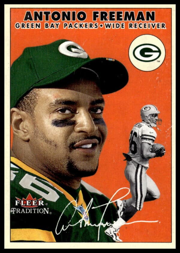 2000 Fleer Tradition Glossy Antonio Freeman #34 (Front)