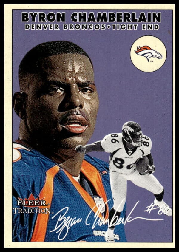 2000 Fleer Tradition Glossy Byron Chamberlain #238 (Front)