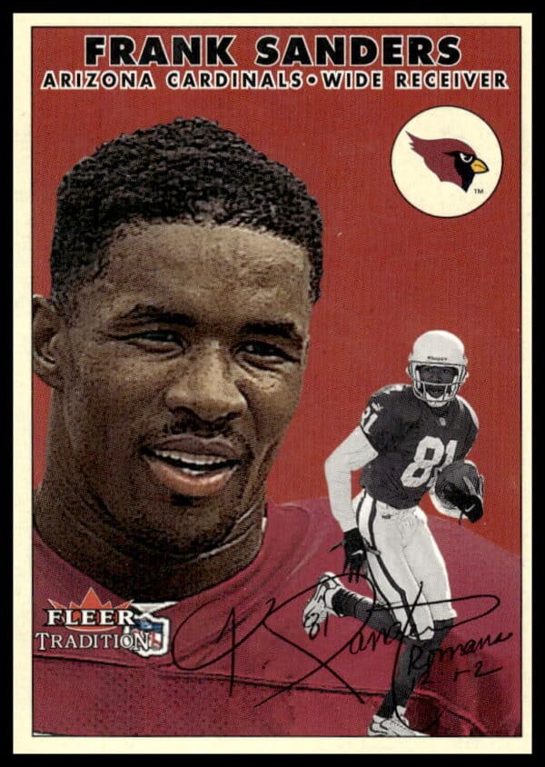 2000 Fleer Tradition Glossy Frank Sanders #230 (Front)