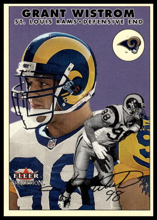 2000 Fleer Tradition Glossy Grant Wistrom #228 (Front)