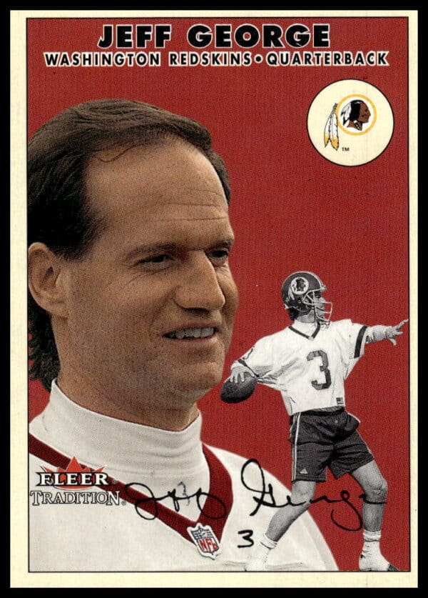 2000 Fleer Tradition Glossy Jeff George #279 (Front)