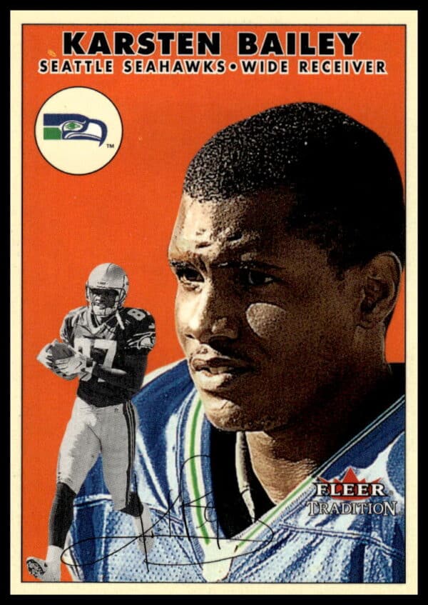 2000 Fleer Tradition Glossy Karsten Bailey #213 (Front)