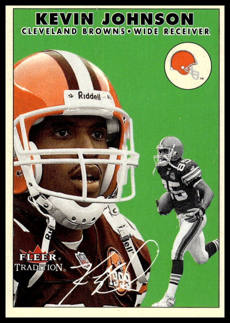 2000 Fleer Tradition Glossy Kevin Johnson #1 (Front)