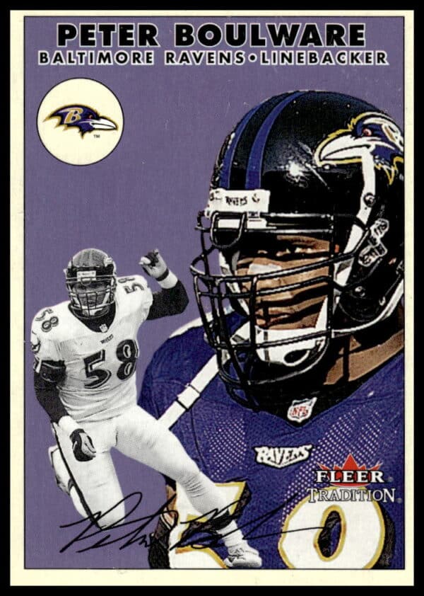 2000 Fleer Tradition Glossy Peter Boulware #35 (Front)