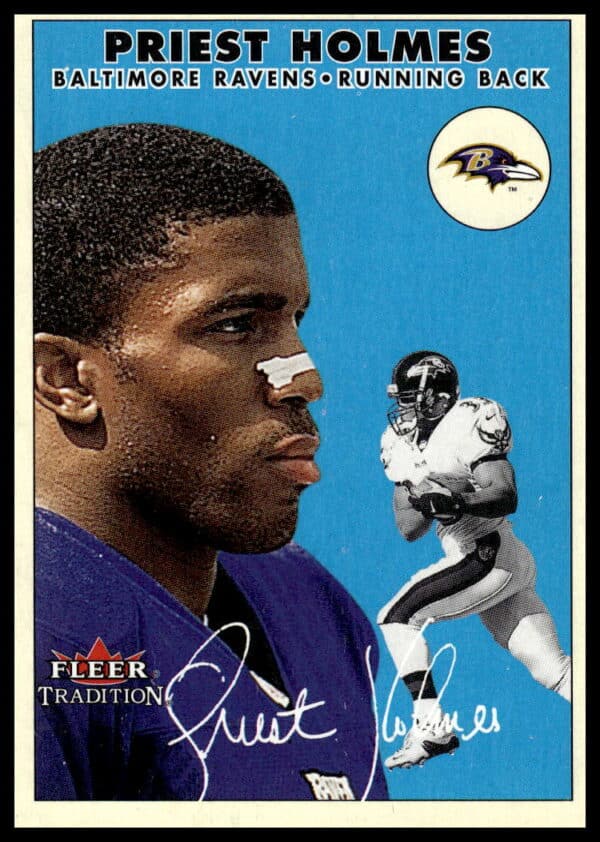 2000 Fleer Tradition Glossy Priest Holmes #64 (Front)