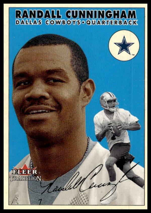 2000 Fleer Tradition Glossy Randall Cunningham #303 (Front)