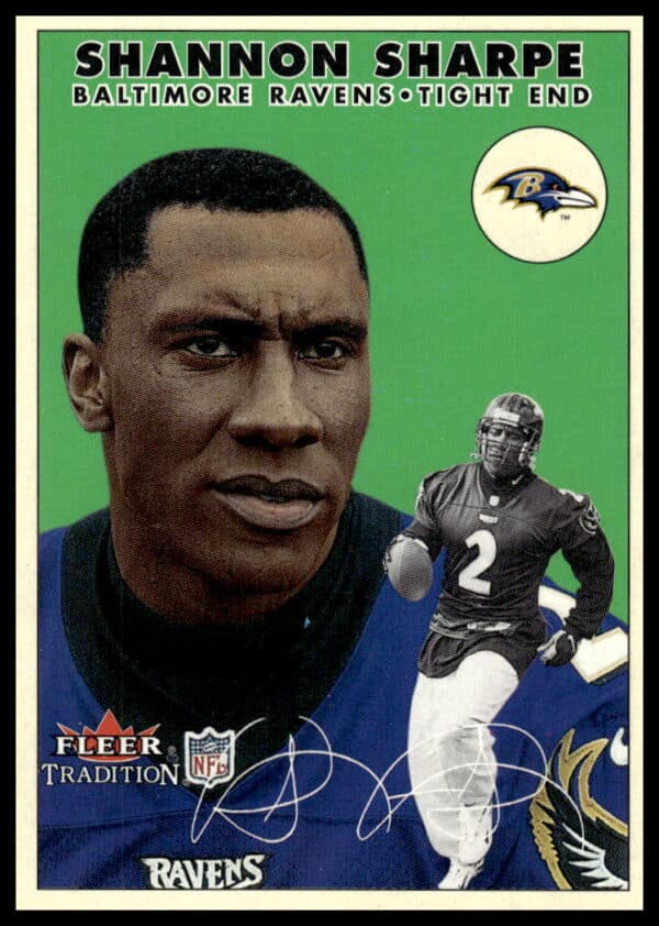 2000 Fleer Tradition Glossy Shannon Sharpe #231 (Front)