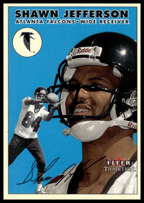 2000 Fleer Tradition Glossy Shawn Jefferson #282 (Front)