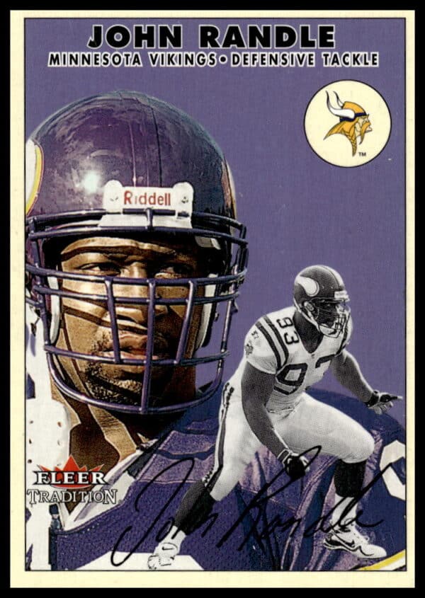 2000 Fleer Tradition John Randle #77 (Front)