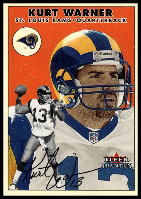 2000 Fleer Tradition Kurt Warner #87 (Front)