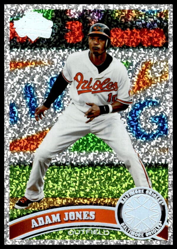 2011 Topps Adam Jones Diamond Anniversary #396 (Front)