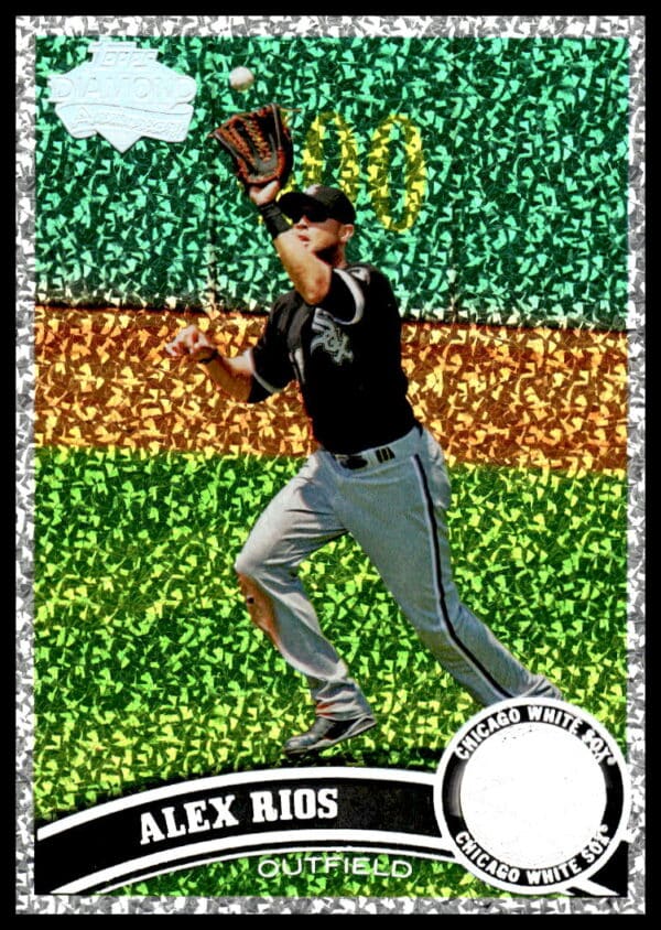 2011 Topps Alex Rios Diamond Anniversary #307 (Front)