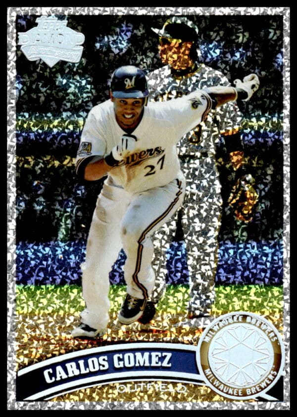 2011 Topps Carlos Gomez Diamond Anniversary #97 (Front)