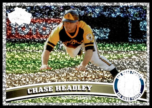 2011 Topps Chase Headley Diamond Anniversary #206 (Front)