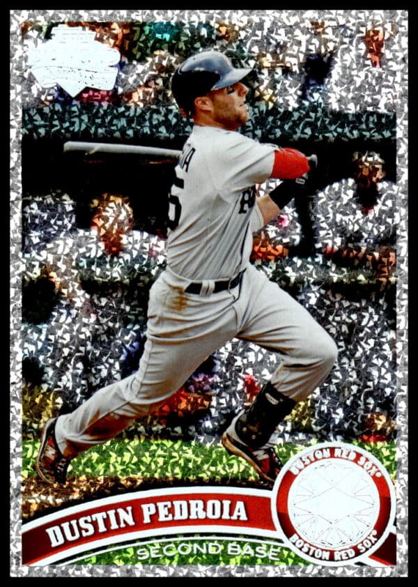 2011 Topps Dustin Pedroia Diamond Anniversary #480 (Front)