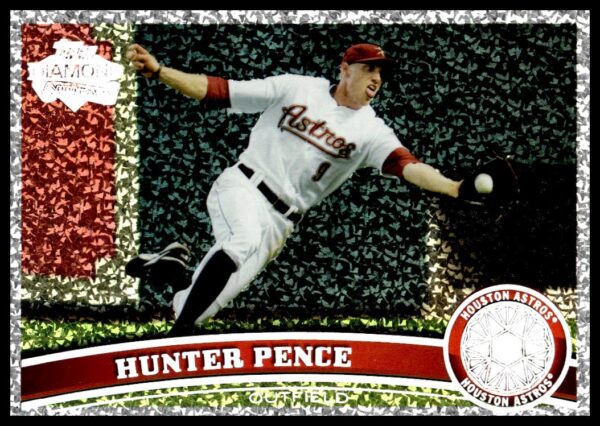 2011 Topps Hunter Pence Diamond Anniversary #45 (Front)