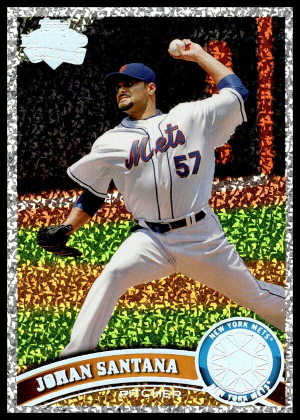 2011 Topps Johan Santana Diamond Anniversary #56 (Front)