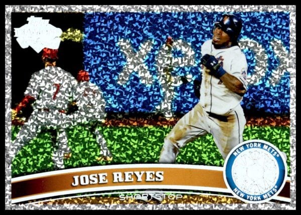 2011 Topps Jose Reyes Diamond Anniversary #380 (Front)