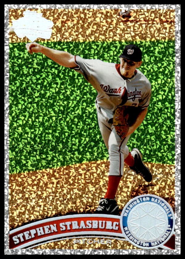 2011 Topps Stephen Strasburg Diamond Anniversary #10 (Front)