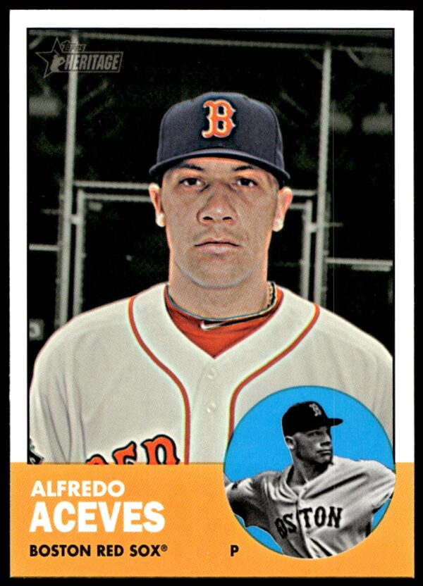 2012 Topps Heritage High Number Alfredo Aceves #H611 (Front)