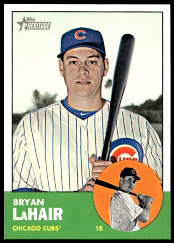 2012 Topps Heritage High Number Bryan LaHair #H587 (Front)