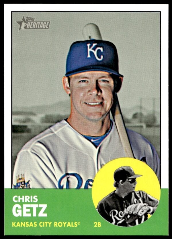 2012 Topps Heritage High Number Chris Getz #H634 (Front)