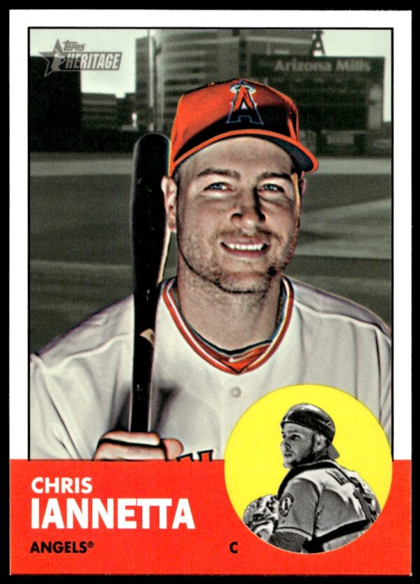 2012 Topps Heritage High Number Chris Iannetta #H658 (Front)