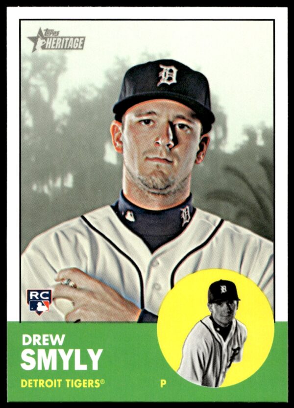 2012 Topps Heritage High Number Drew Smyly #H603 (Front)