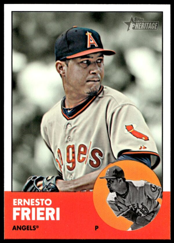 2012 Topps Heritage High Number Ernesto Frieri #H593 (Front)