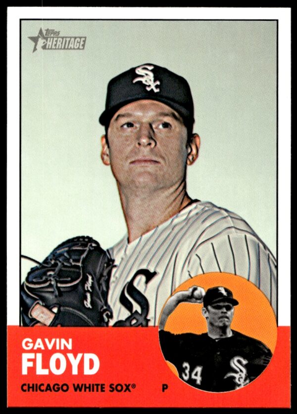 2012 Topps Heritage High Number Gavin Floyd #H671 (Front)