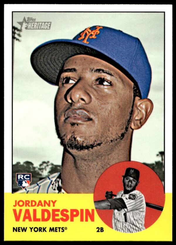 2012 Topps Heritage High Number Jordany Valdespin #H641 (Front)