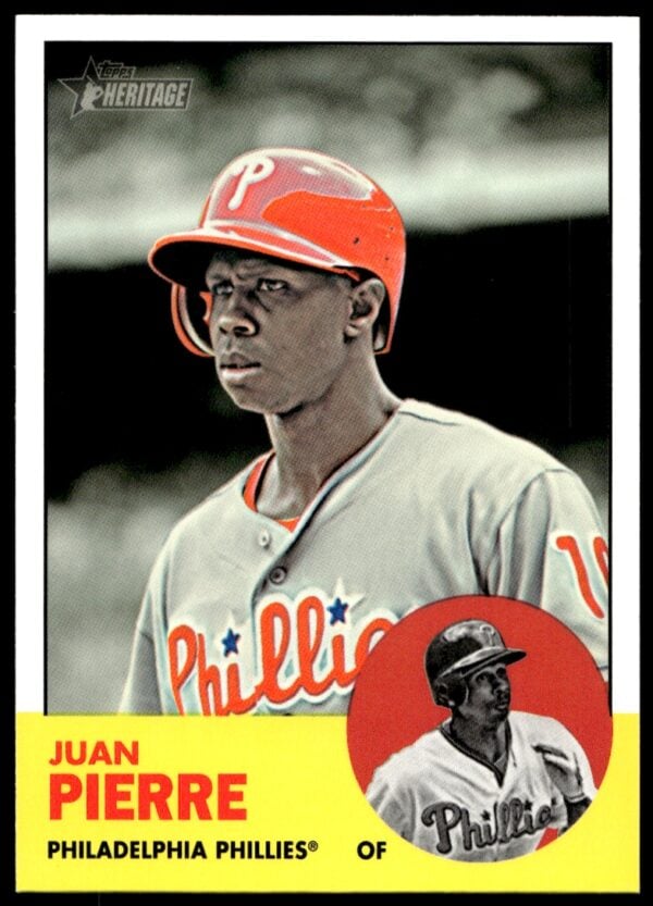 2012 Topps Heritage High Number Juan Pierre #H614 (Front)