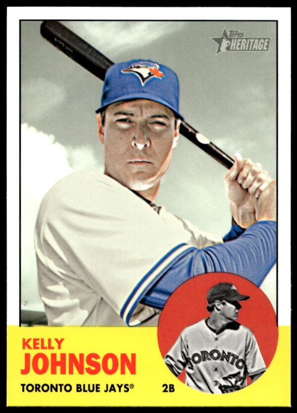 2012 Topps Heritage High Number Kelly Johnson #H663 (Front)