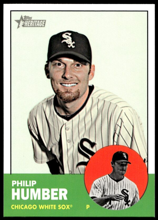 2012 Topps Heritage High Number Philip Humber #H601 (Front)